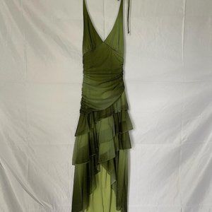 90s/2000s Green Fairy dress SM